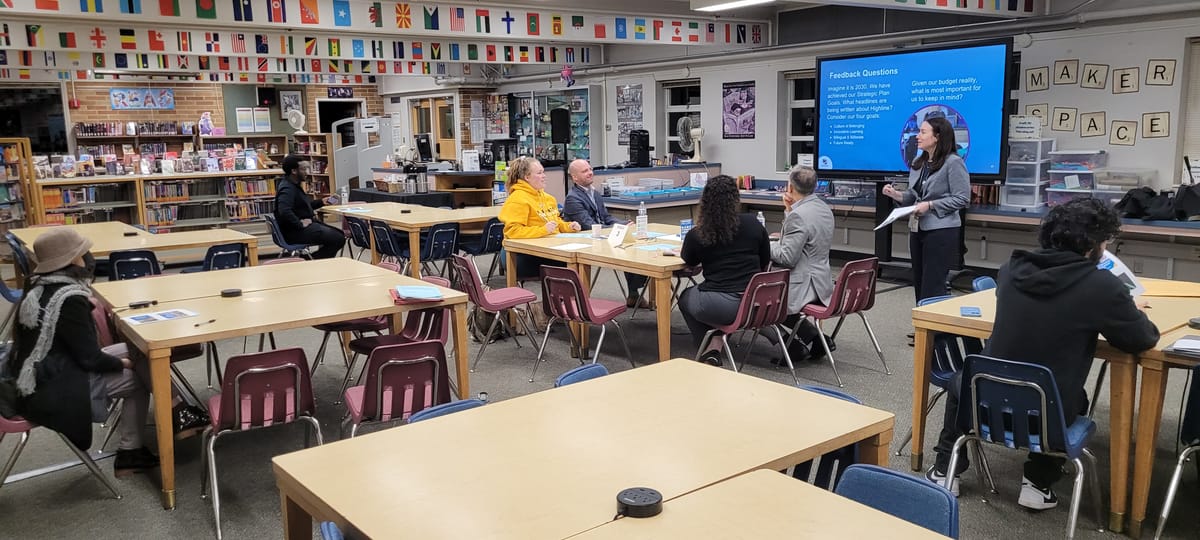 Highline District Strategic Plan Discussion - But Where Are The Parents?
