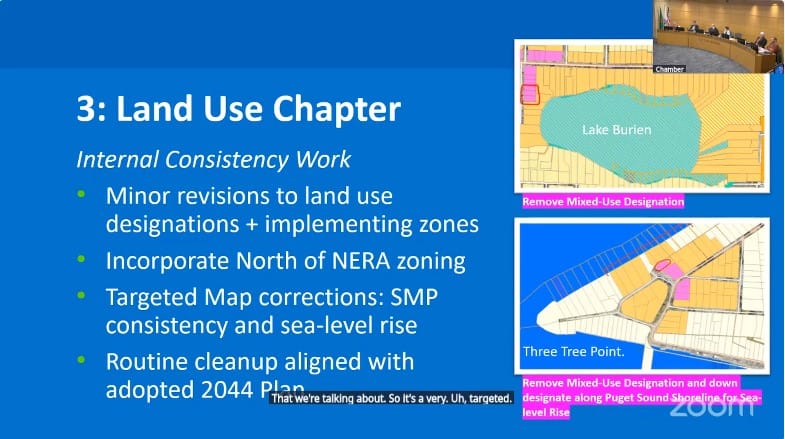 Burien Council Rejects Shoreline Zoning Correction After 4–3 Vote