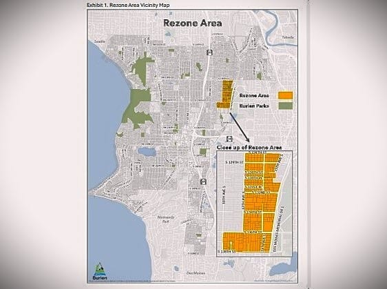 “Don’t Play Monopoly With Our Lives”: ReZoning Plan Could Affect 264 Burien Homes