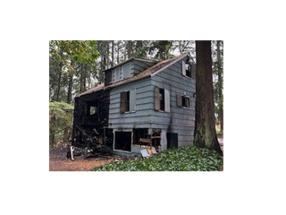 Fire Destroys House in Burien’s Dottie Harper Park; Arson suspected