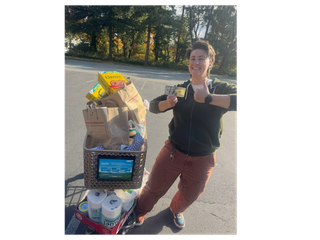 Three Tree Point Food Drive Raises Cash and Provides Groceries for Local Food Bank