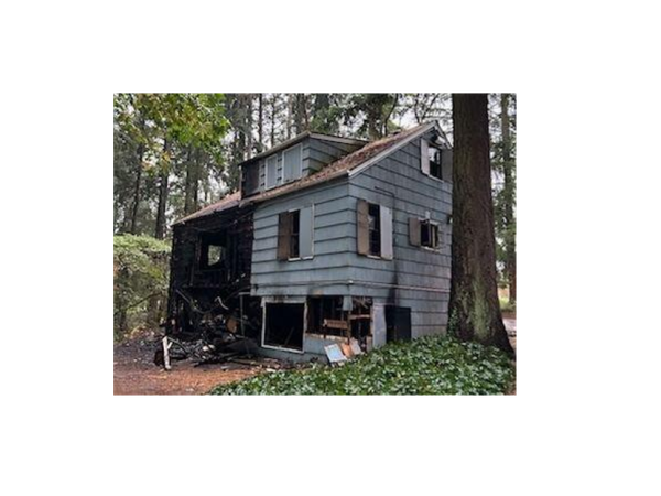 Fire Destroys House in Burien’s Dottie Harper Park; Arson suspected