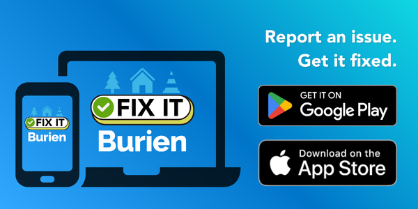 See It. Snap It. Send It. Burien Launches “Fix It Burien” App